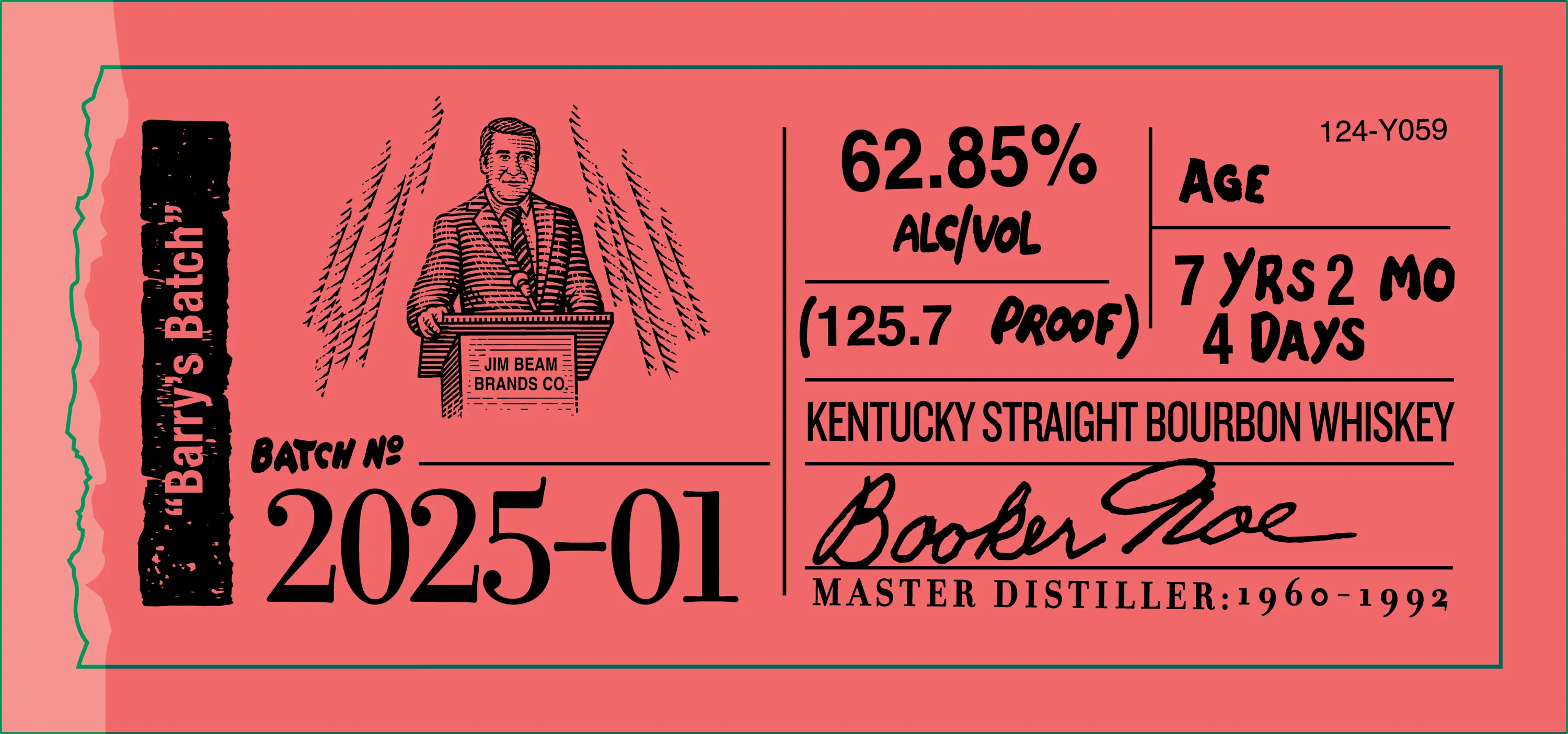 Barry's Batch Label